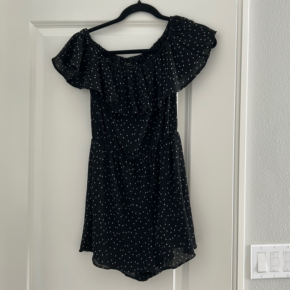 Topshop Polka Dot Romper